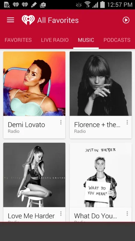 iHeartRadio for Android - A Music Lover's Delight