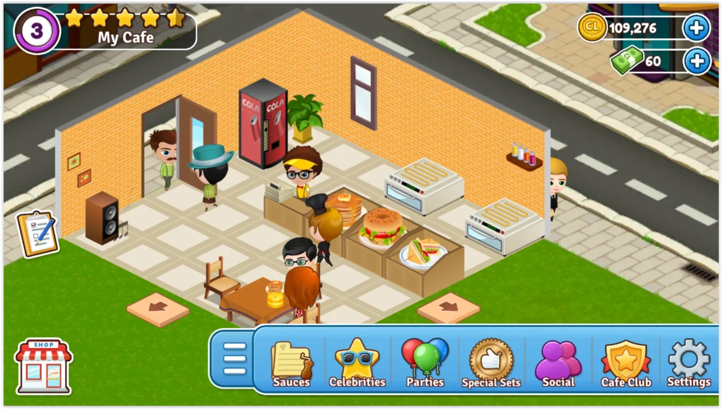 Cafeland for Android - Manage and Expand Your Cafe