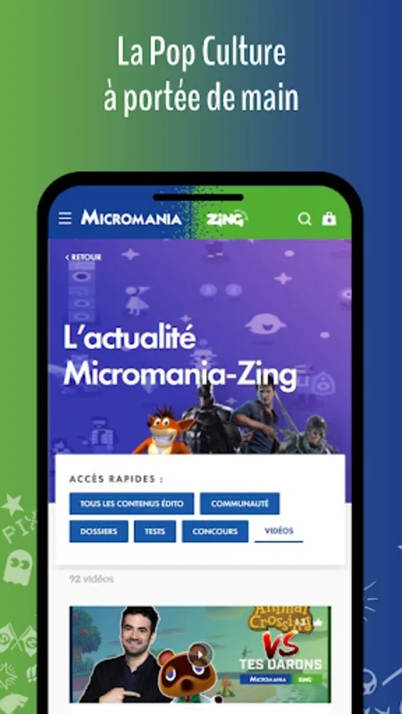 Micromania for Android - The Ultimate Gaming Hub