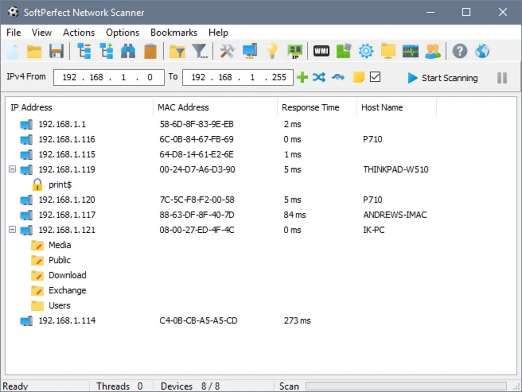 SoftPerfect Network Scanner for Mac: Efficient Network Management