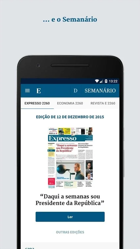 Expresso.pt for Android - Comprehensive News App