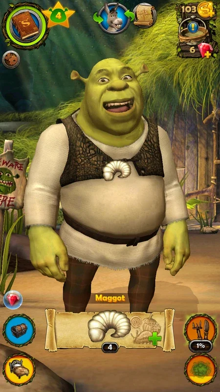 Pocket Shrek: Care for Shrek in this Fun Android Game