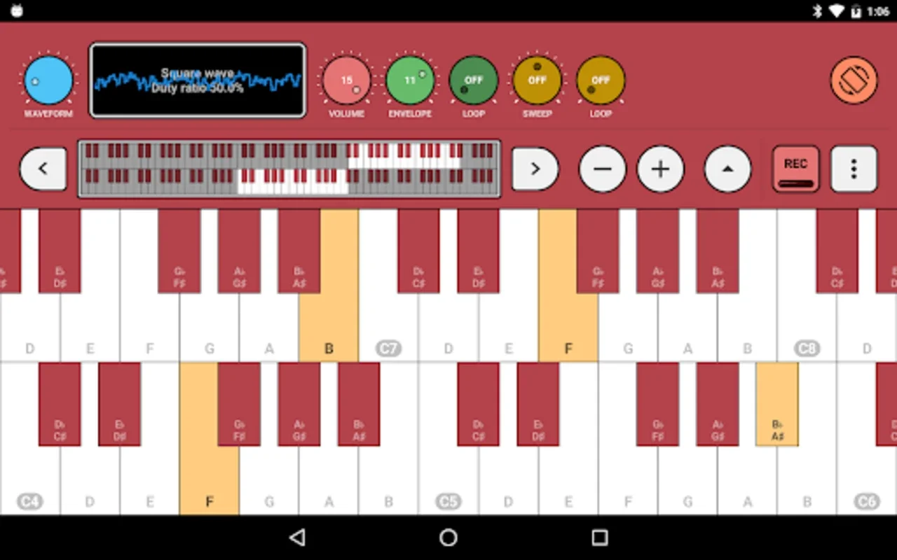 Piconica for Android - Create Custom 8-Bit Sounds