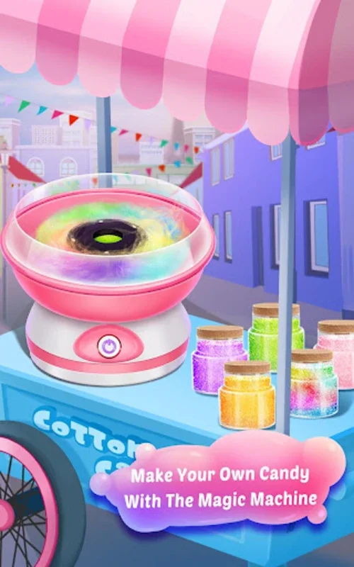 Sweet Cotton Candy Maker for Android - Culinary Delight