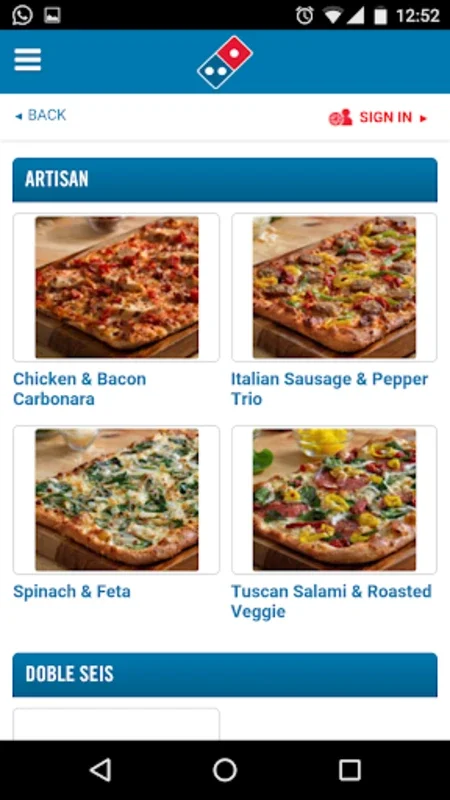 Domino's Pizza América Latina for Android - Seamless Pizza Ordering