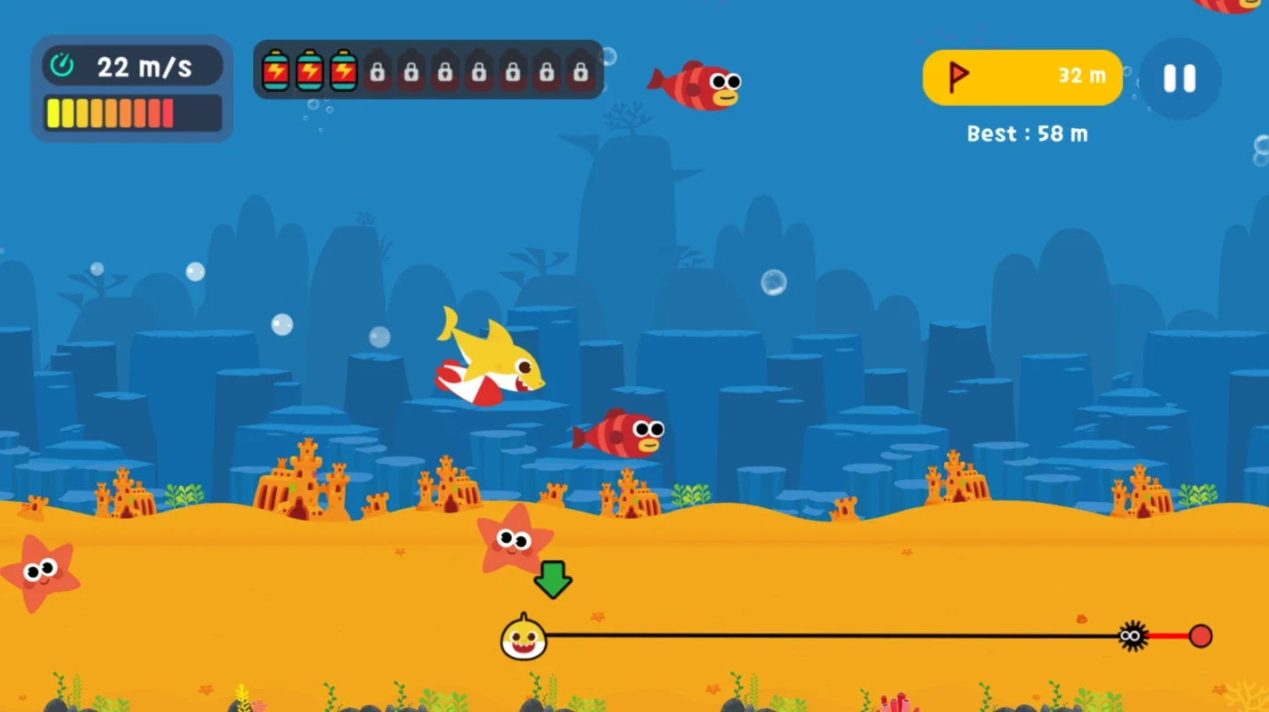 BabyShark FLY for Android - Fun Gaming Experience