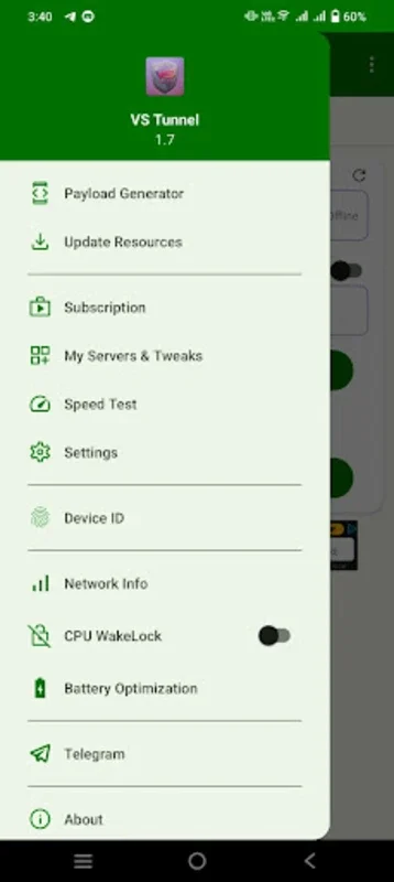 VS Tunnel for Android - Secure Internet Access Tool