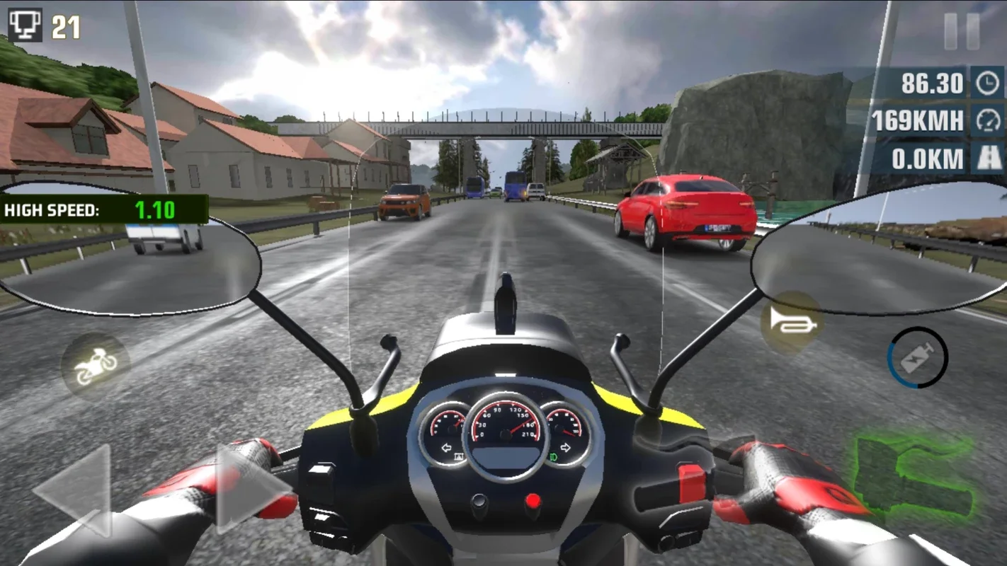 Speed Moto Dash for Android: High - Speed Motorcycle Driving Fun