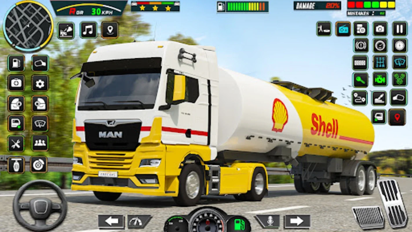 US Oil Tanker Transporter Game for Android: Realistic Tanker Driving