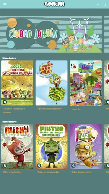 Gookapi for Android: Interactive Kids' Platform