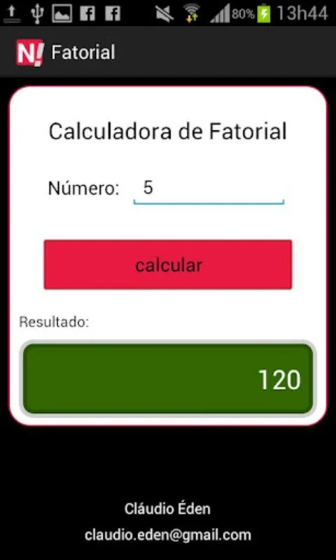 Calculadora Fatorial for Android - Accurate Factorial Calculator