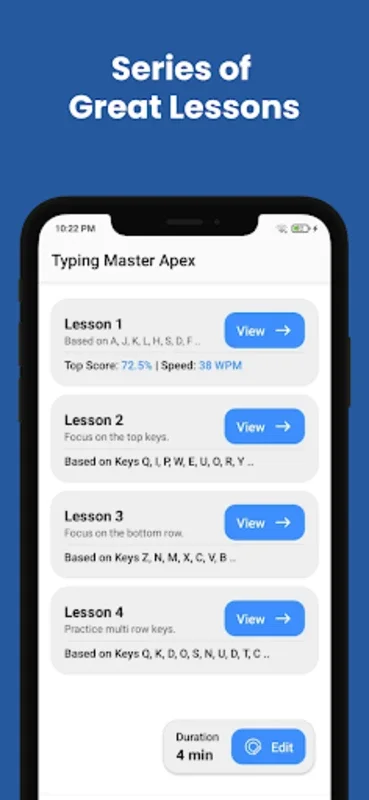 Typing Master Apex for Android: Enhance Typing Skills