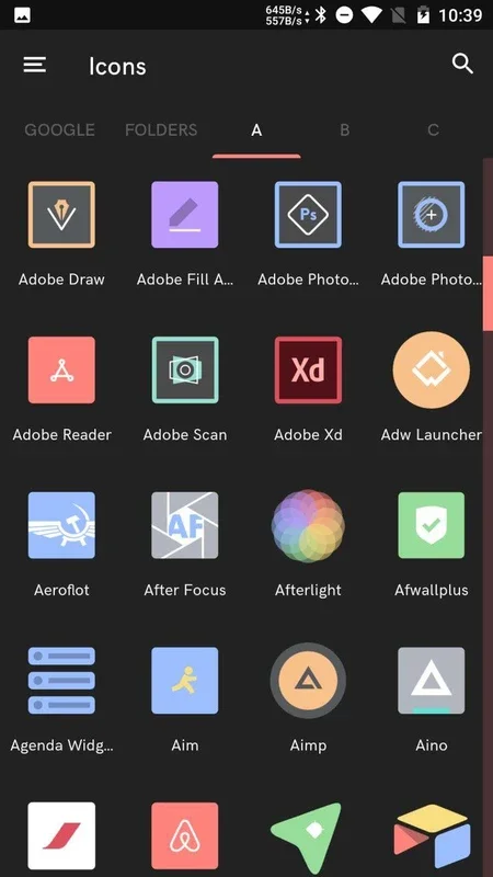 Delta - Icon Pack for Android: Transform Your Icons