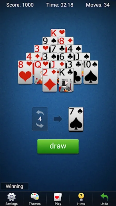 Pyramid Solitaire - Card Games for Android: Engaging Logic Play