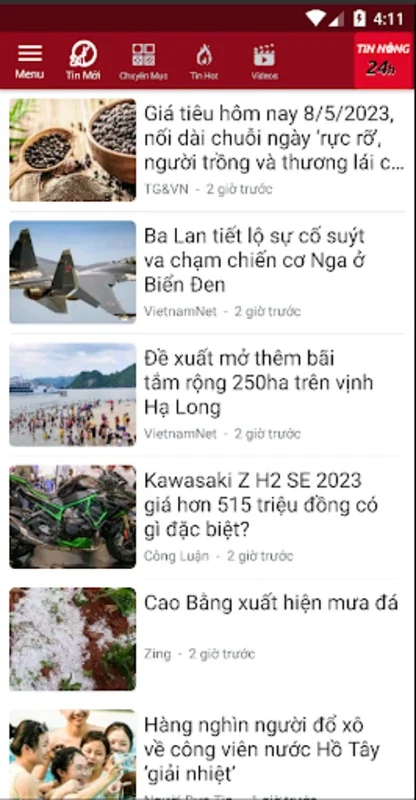 Tin Nóng 24h - Đọc Báo Mới Hay for Android: Stay Informed