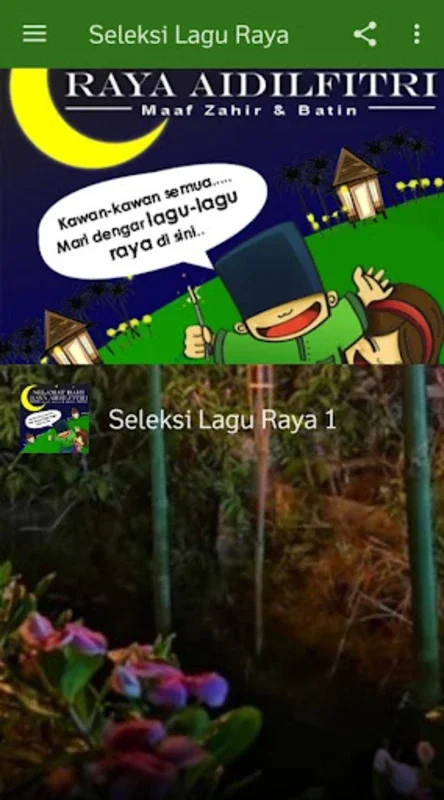 SELEKSI LAGU RAYA for Android - Enjoy Diverse Raya Songs