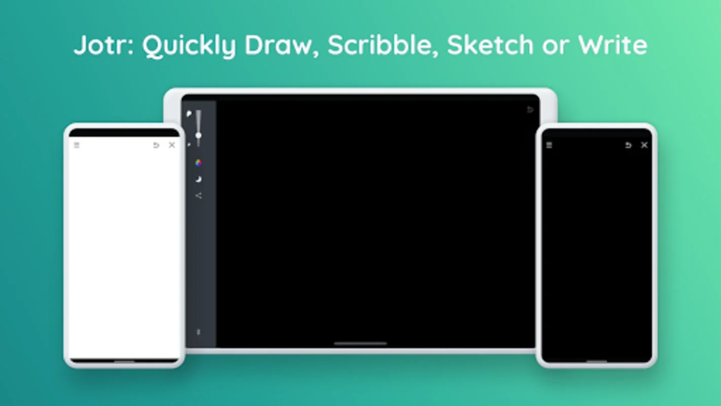 Jotr: Quickly Draw & Sketch for Android - Streamlined Sketching