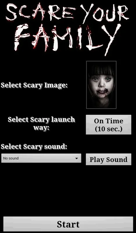 Scare your family for Android - Terrifying Prank App