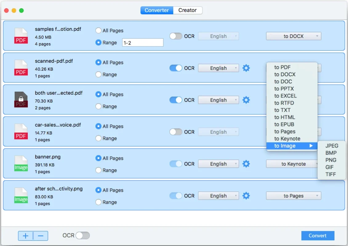 Cisdem PDF Converter OCR for Mac - Convert PDF Easily