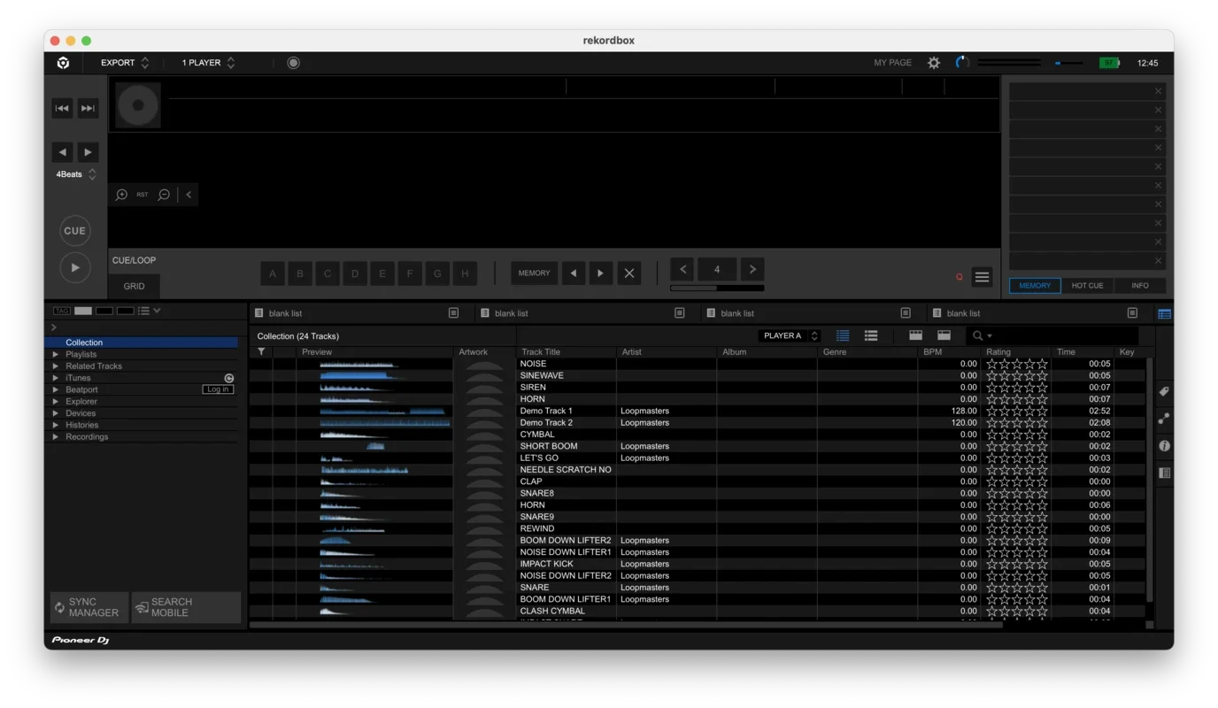 rekordbox for Mac - Empowering DJs with Advanced Mixing