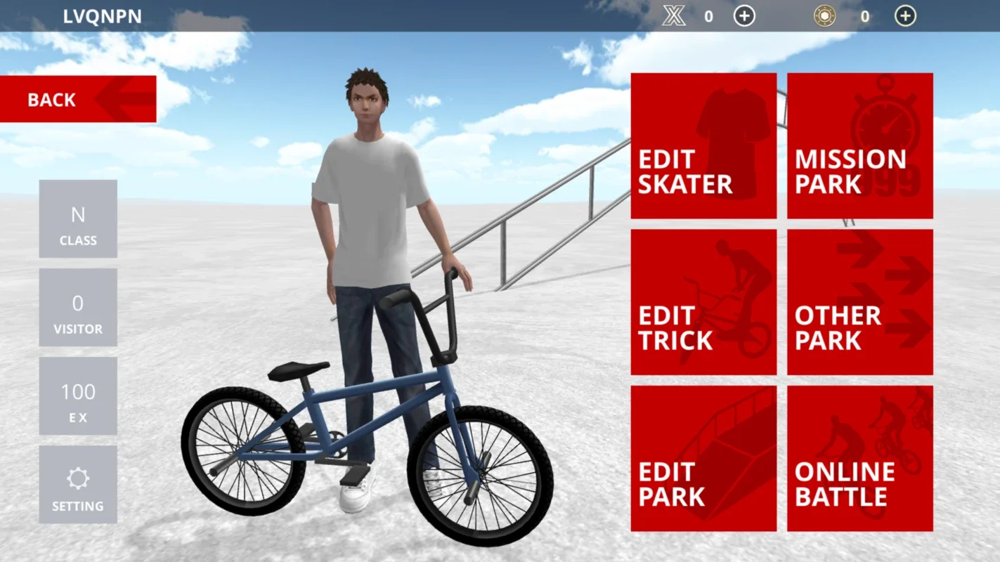 BMX Space for Android - Thrilling BMX Tricks