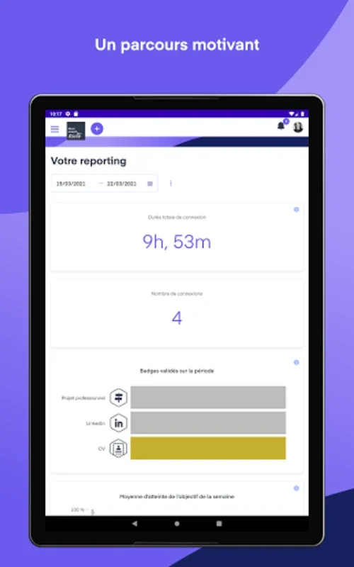 Mon coach Mobilité for Android: Personalized Job Search