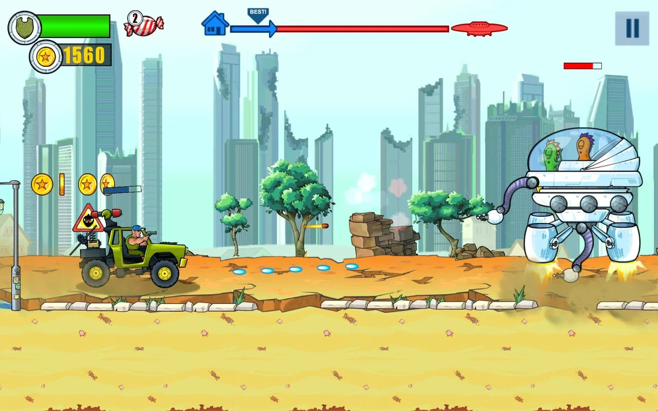 Mad Day for Android - A Fun Alien - Fighting Adventure