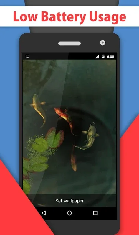 Koi Fish Pond Video LWP for Android - Serene Visuals