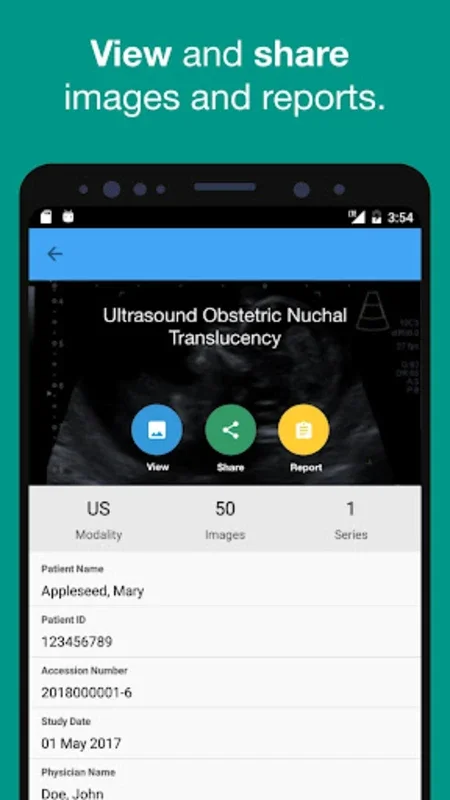 My Xrays – Quantum Patients for Android: Secure Medical Imaging Access