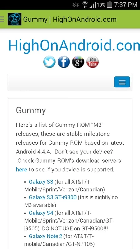 ROM Installer & news for Android: Over 100 ROMs & Updates