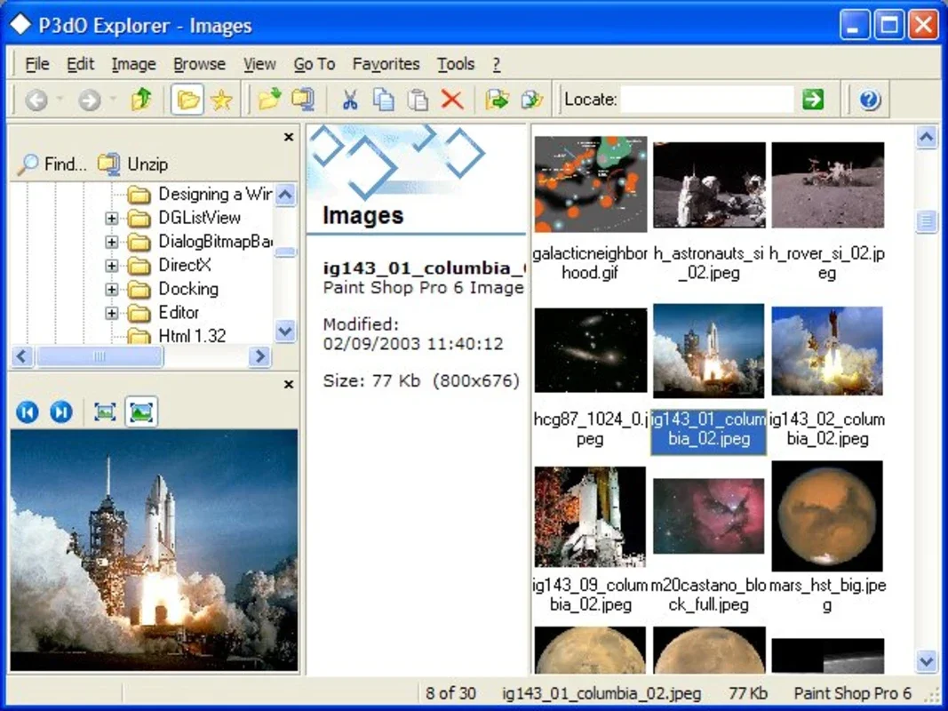 P3dO Explorer for Windows - Efficient File Management