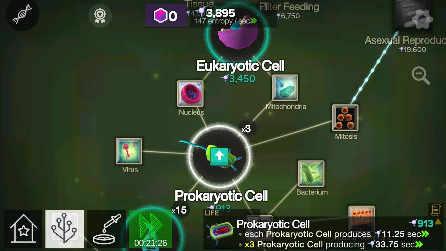 Cell To Singularity for Android - An Evolutionary Gaming Experience