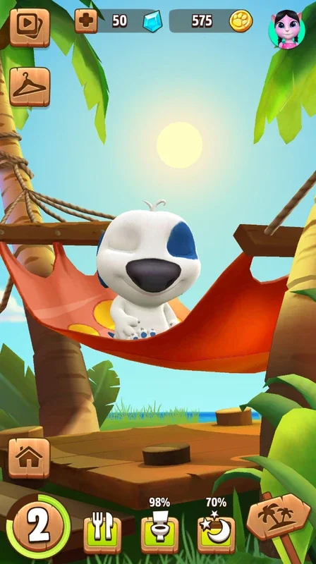 My Talking Hank: Islands for Android - An Adorable Puppy Care Game