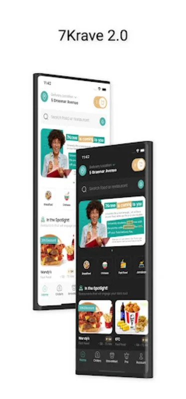 7Krave Food & Grocery Delivery for Android - No Downloading Needed