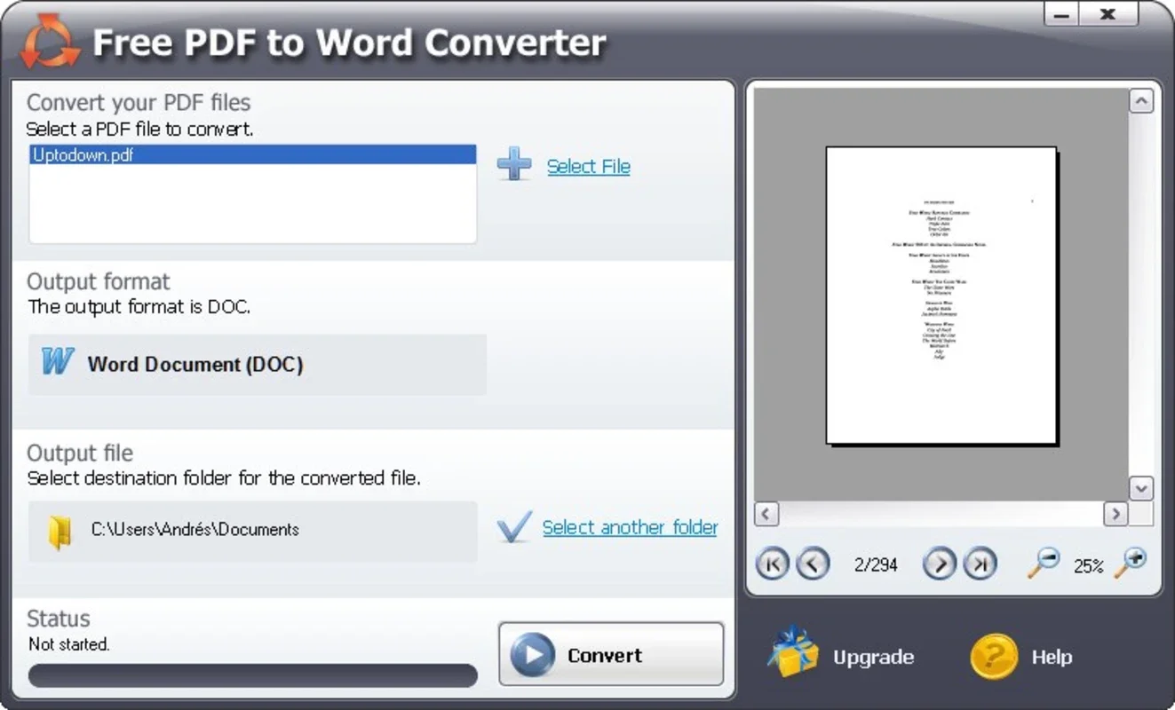 Free PDF to Word Converter for Windows: Fast & Easy PDF to Word Conversion