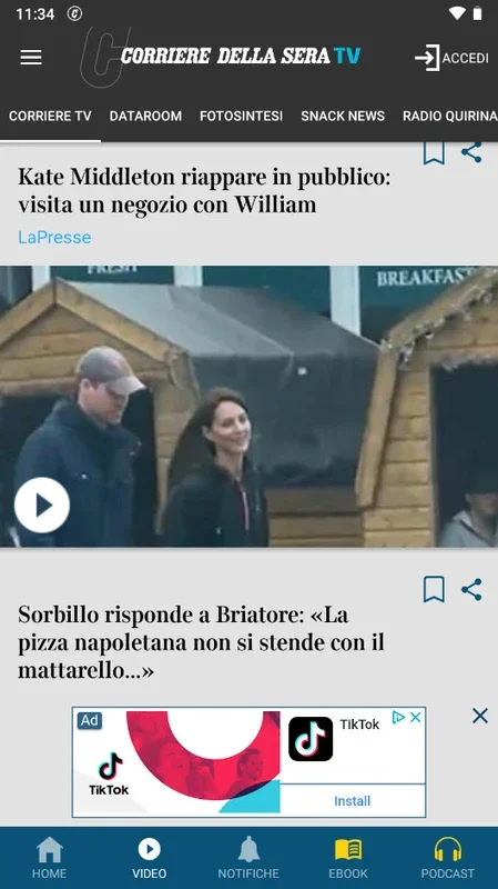 Corriere della Sera for Android - Stay Informed