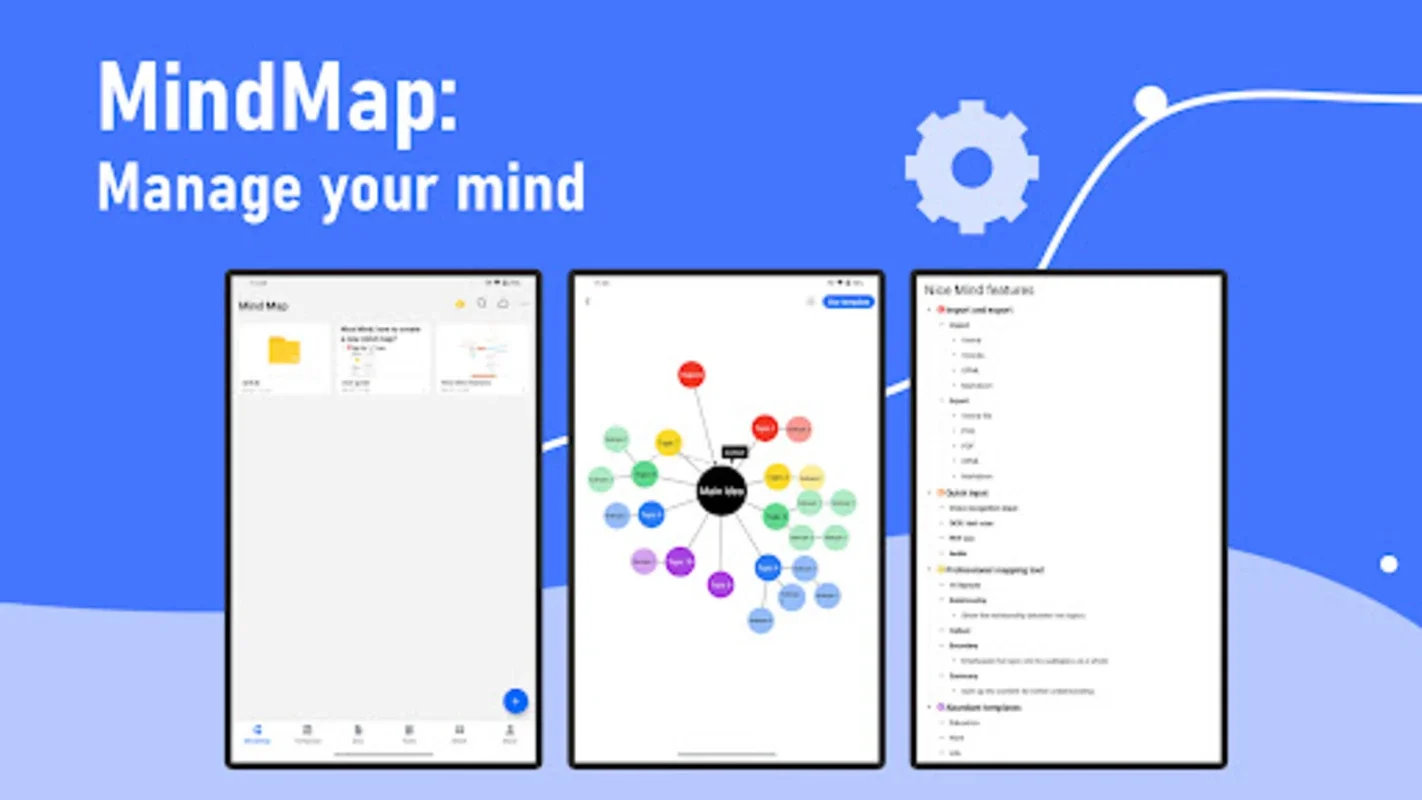 Nice Mind for Android - Organize Ideas and Plan Productively