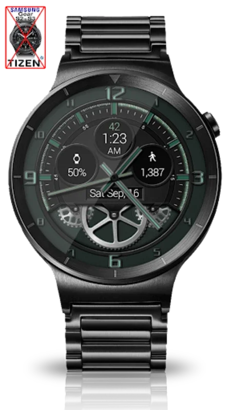 Bold Gears HD Watch Face for Android - Customizable & Versatile