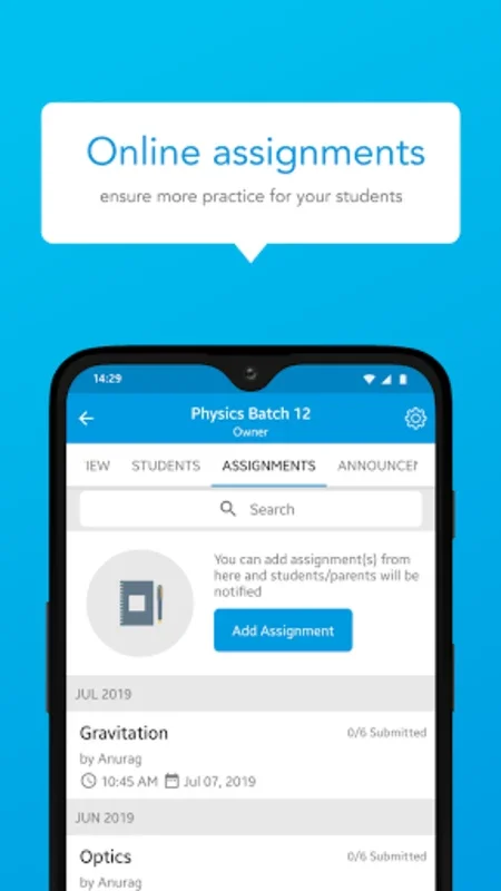 Safalta 360 for Android - Streamline Tutoring Management