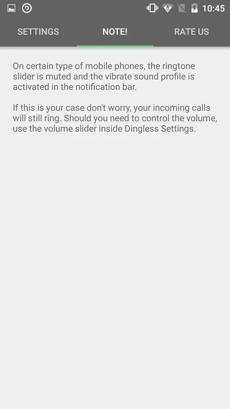 Dingless for Android - Silence Notifications