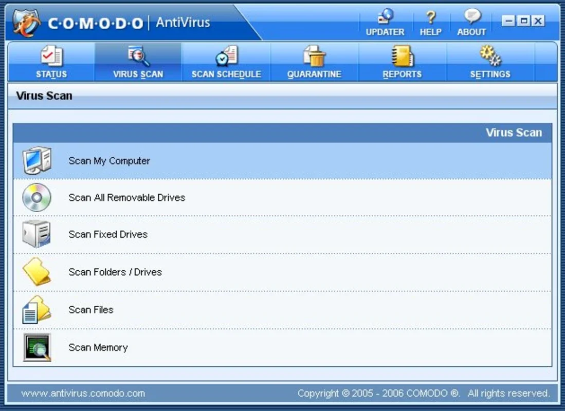 Comodo AntiVirus for Windows: Robust System Protection