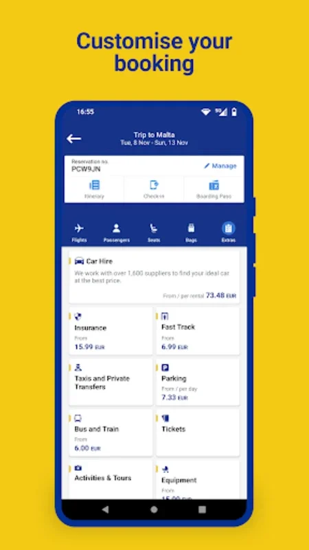 Ryanair for Android - Affordable Travel Companion