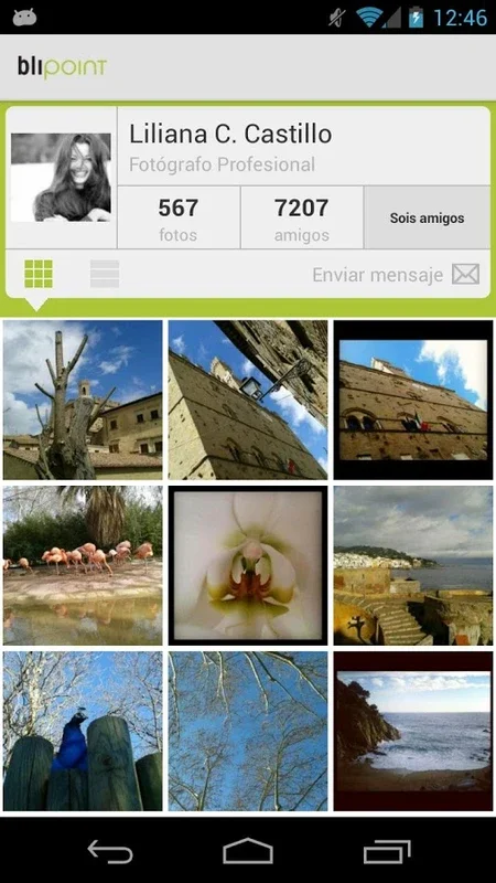 Blipoint for Android: The Artistic Photographer's Social Network