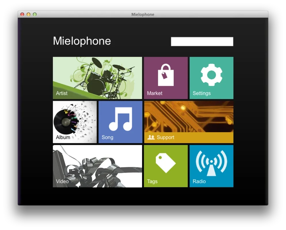 Mielophone for Mac - Stream and Discover Music