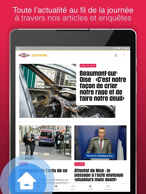 Libération for Android - Stay Informed with Dynamic News