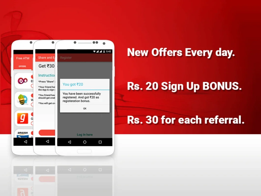 Free ATM for Android: Exclusive Smartphone Recharges