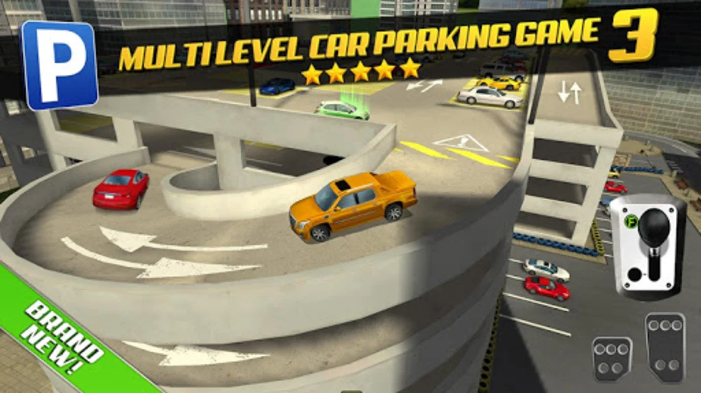 Multi Level 3 Car Parking Game for Android - No Downloading Needed