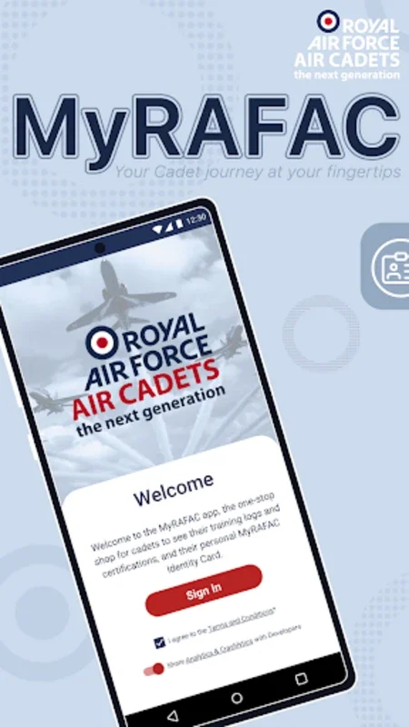 MyRAFAC for Android - Streamlined Cadet Progress Tracker