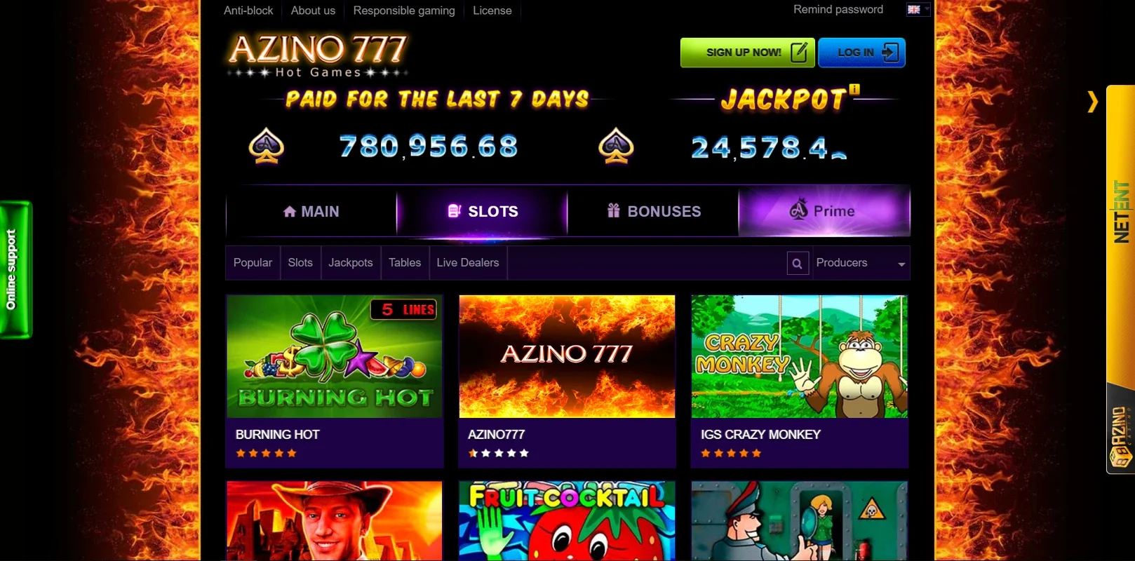 Azino 777 for Android - Unbeatable Entertainment