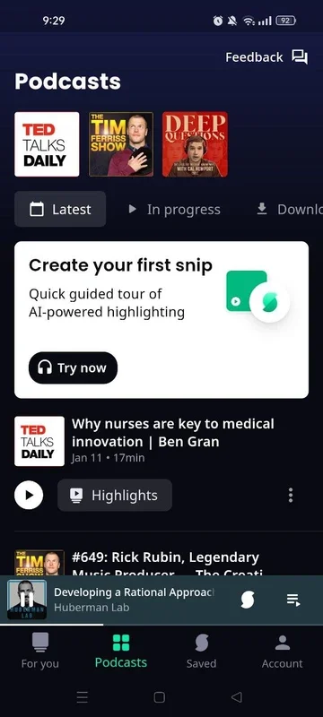 Snipd for Android: Enhance Your Mobile Experience